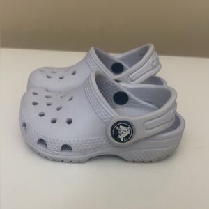 CROCS Kids Light Gray Clogs